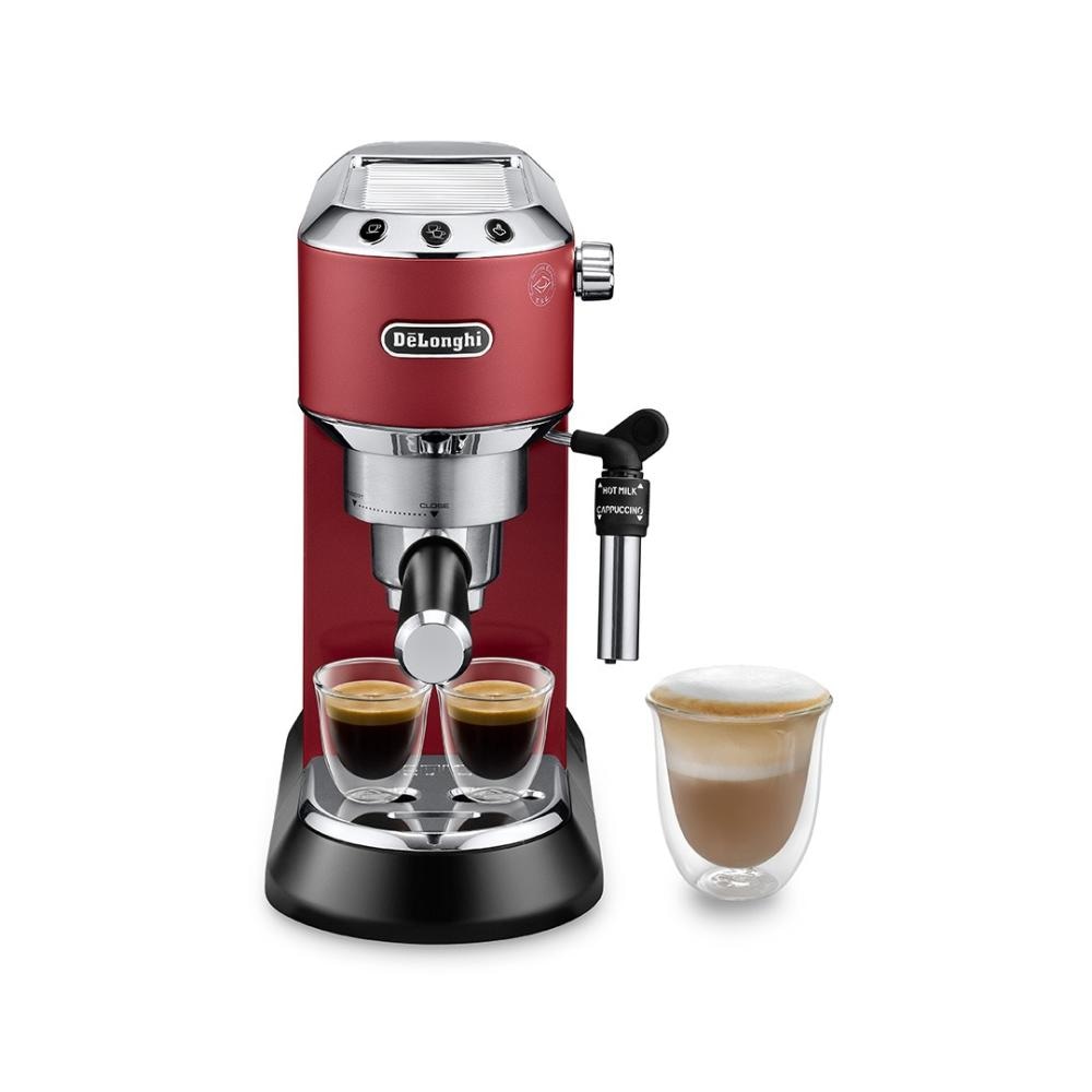 Aparat za kavu ESPRESSO DE LONGHI Dedica EC685.R/EC.685.M DeLonghi - Akcija u trgovini Pevex