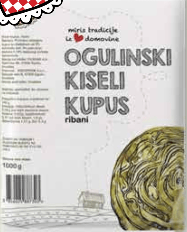 Domaći kiseli kupus 1 kg MIRIS TRADICIJE - Akcija u trgovini Plodine