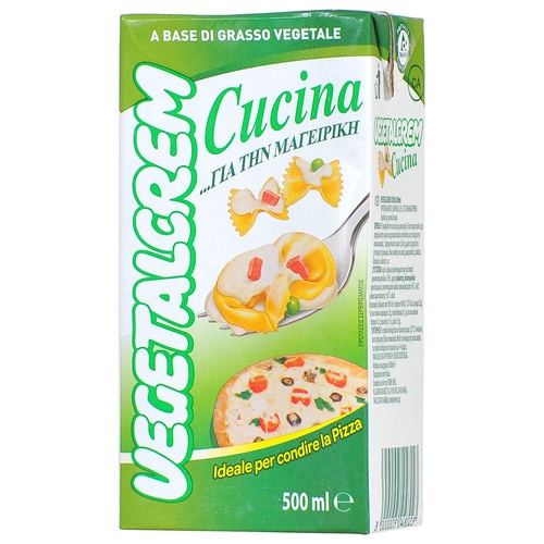 CUCINA Vegetalcrem Zamjena za vrhnje za kuhanje 500 ml - Akcija u trgovini Ribola