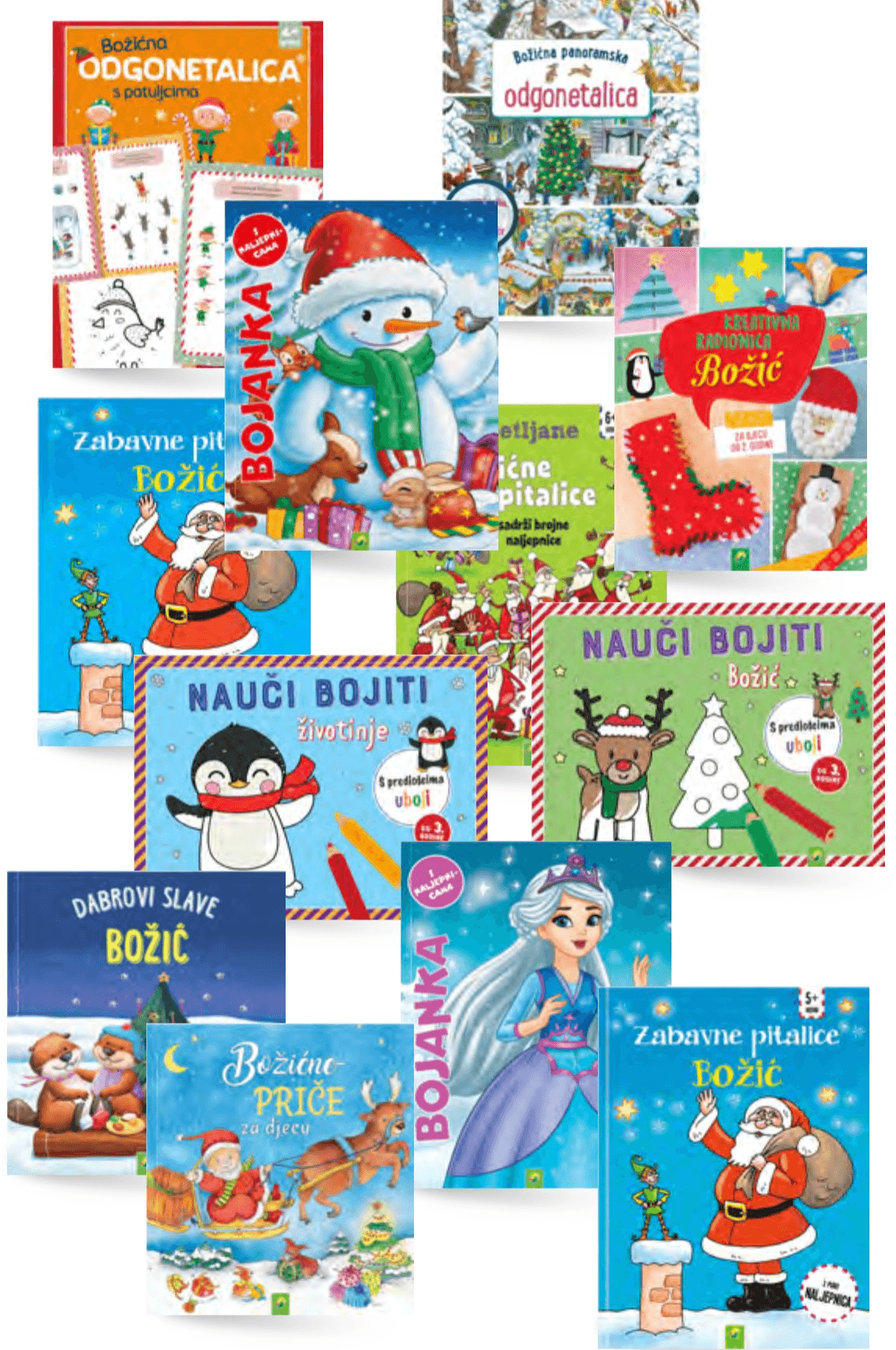 Božićna bojanka, odgonetalica, pitalica ili priča Komad - Akcija u trgovini Lidl