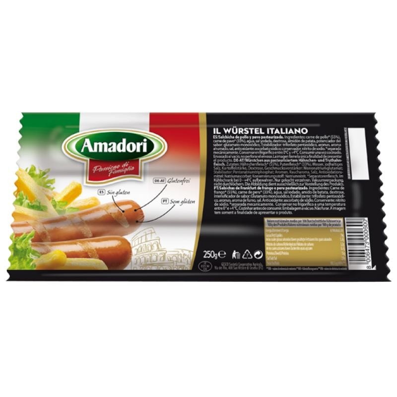 Amadori Hrenovke 250g - Akcija u trgovini Žabac