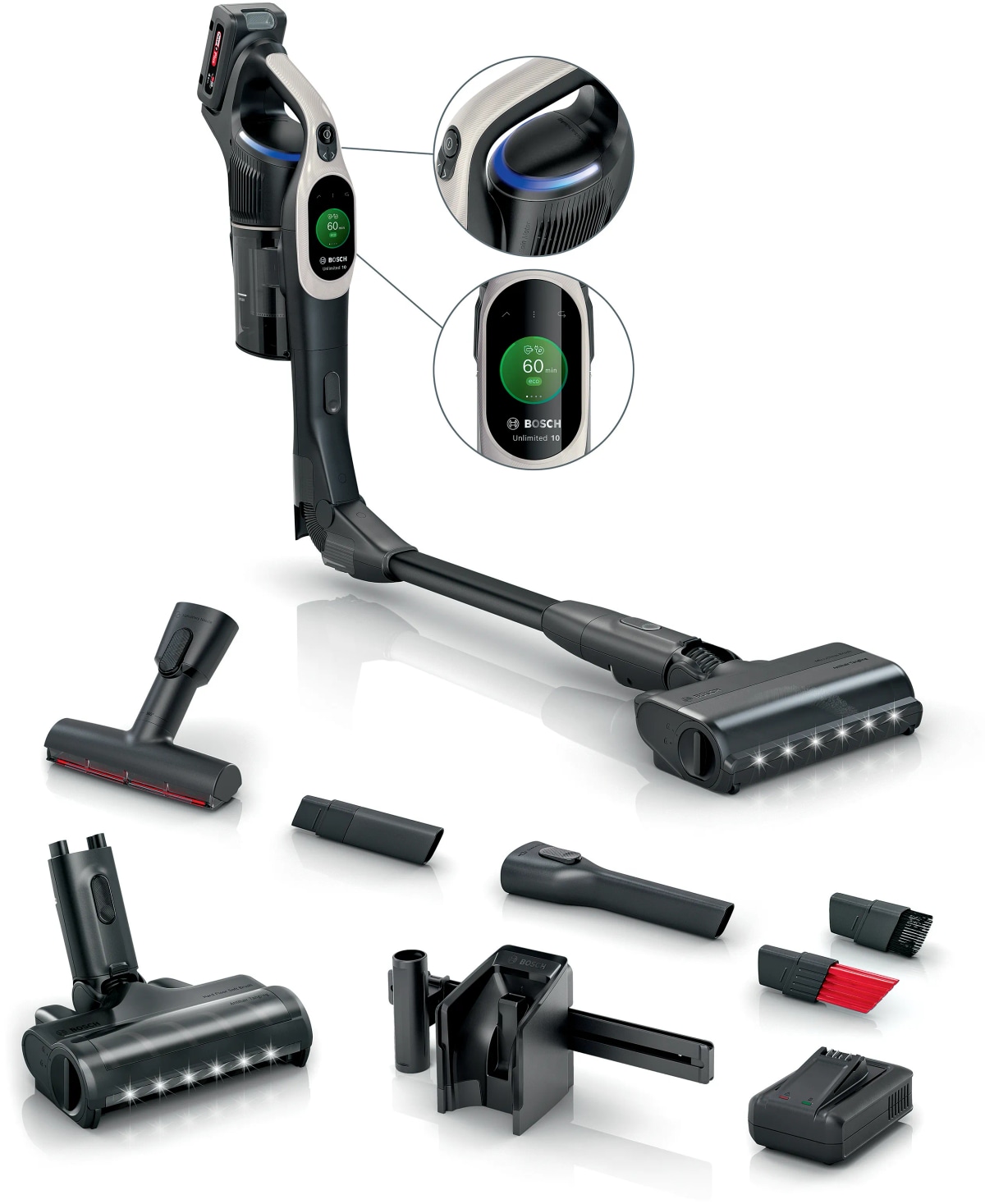 Štapni usisavač BOSCH BBS1041GQC UNLIMITED 10 - Akcija u trgovini Pevex