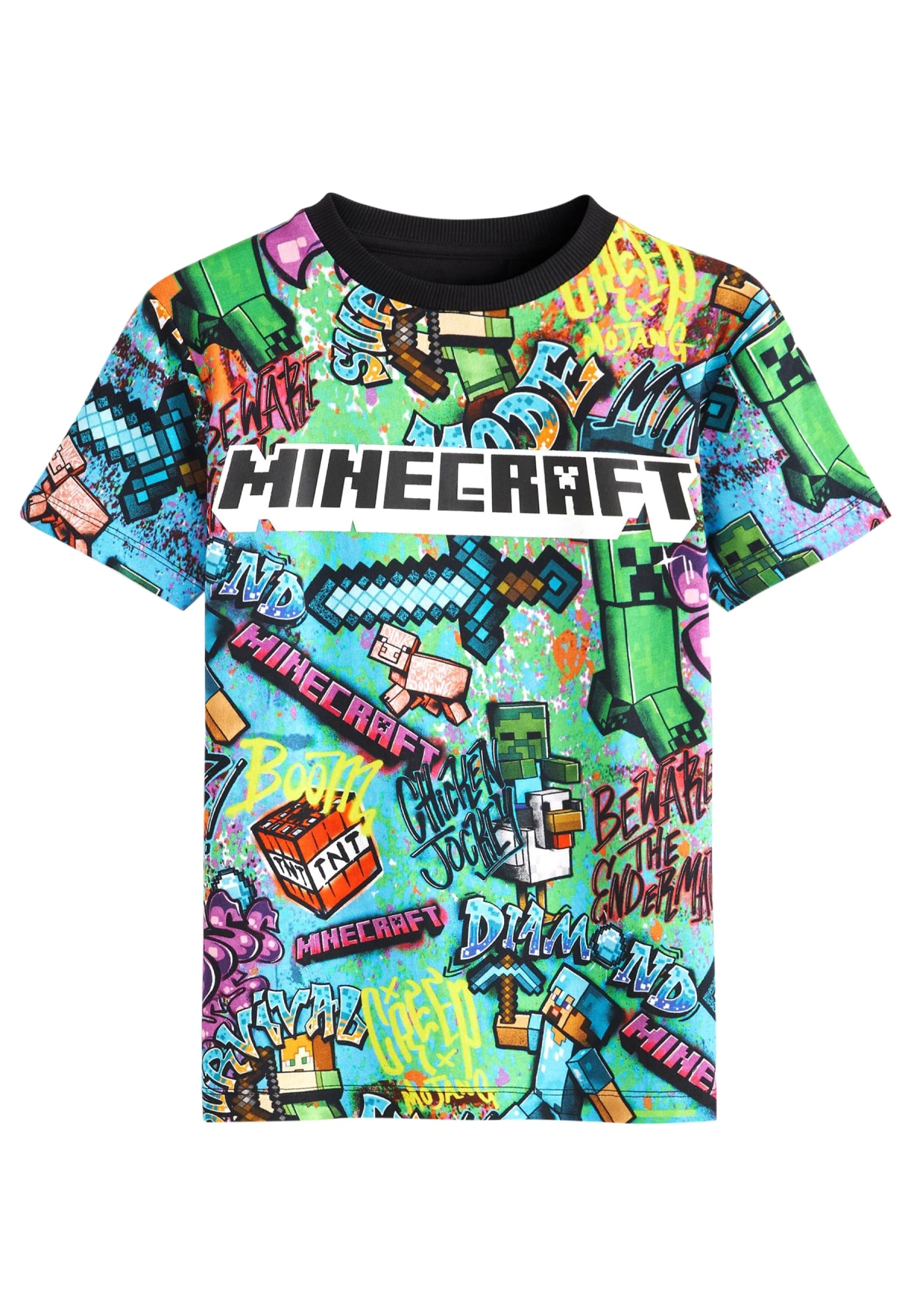 Majica kratkih rukava Minecraft veličine: 104-134 cm - Akcija u trgovini Pepco