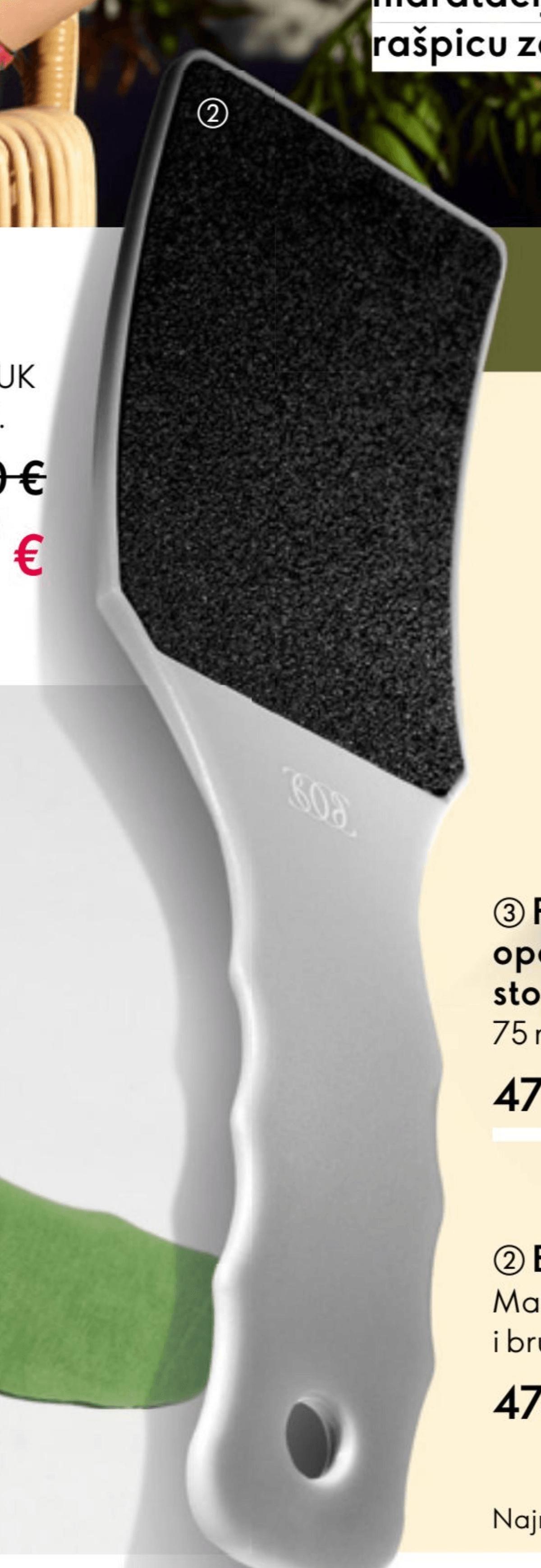 Expert rašpica za stopala ORIFLAME - Akcija u trgovini Oriflame