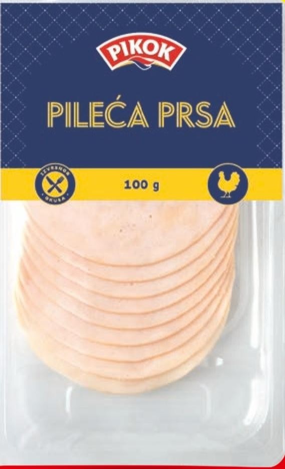 PIKOK Pureća ili pileća prsa 100 g Akcija u trgovini Lidl