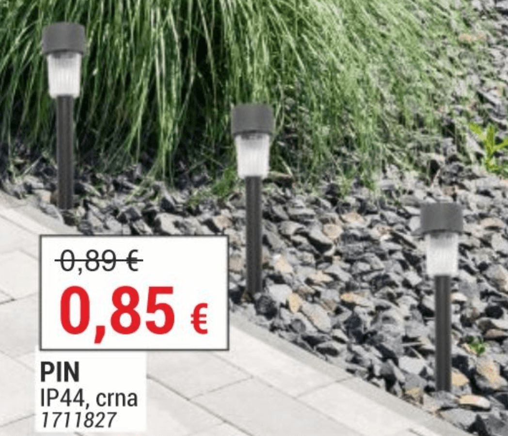 Pin - Akcija u trgovini Merkury