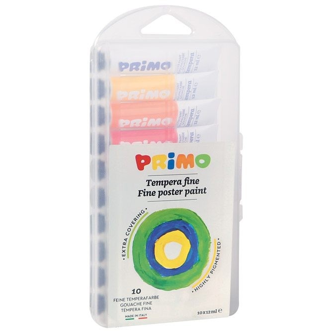 Primo tempera 10 tubi 12 ml Akcija u trgovini KTC