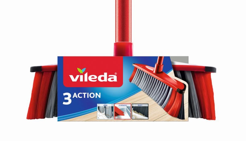 Vileda Metla '3 Action' š 35 cm Akcija u trgovini Bauhaus
