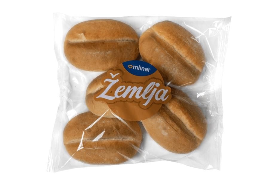 Maxi super žemlja, pecivo bijelo, sa sjemenkama 300g / 250g, 5/1 Akcija u trgovini Konzum