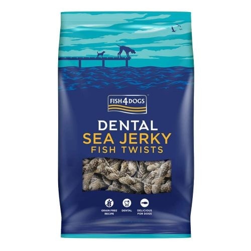 Fish4Dogs Dental Sea Jerky Fish Twists 100g, 115g - Akcija u trgovini Pet Centar
