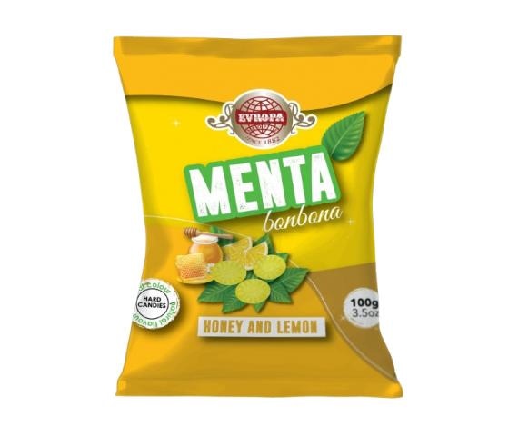 Bomboni Evropa Žuta menta 100 g - Akcija u trgovini Boso