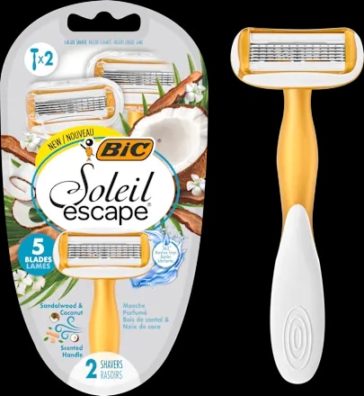 BiC Soleil Escape 5 jednokratni brijač Coco 2 kom - Akcija u trgovini Dm