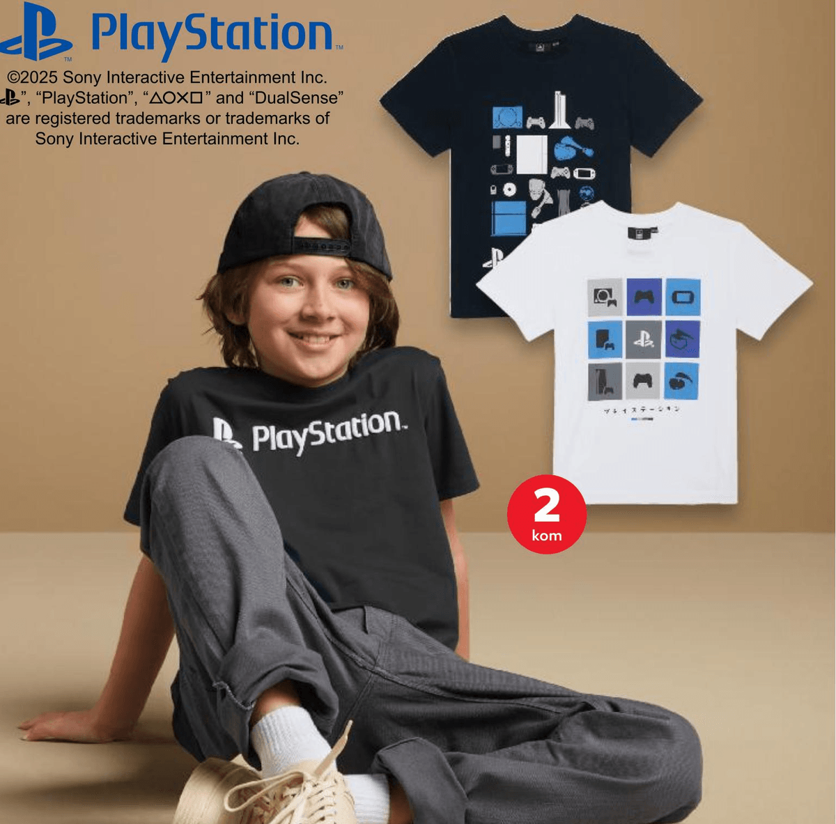 Majica za dječake PlayStation - Akcija u trgovini Kaufland