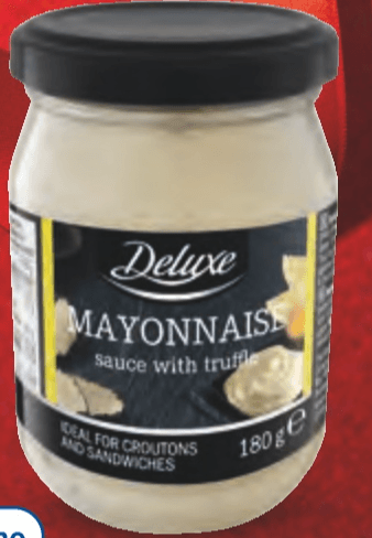 Majoneza s tartufima 180 g Deluxe - Akcija u trgovini Lidl
