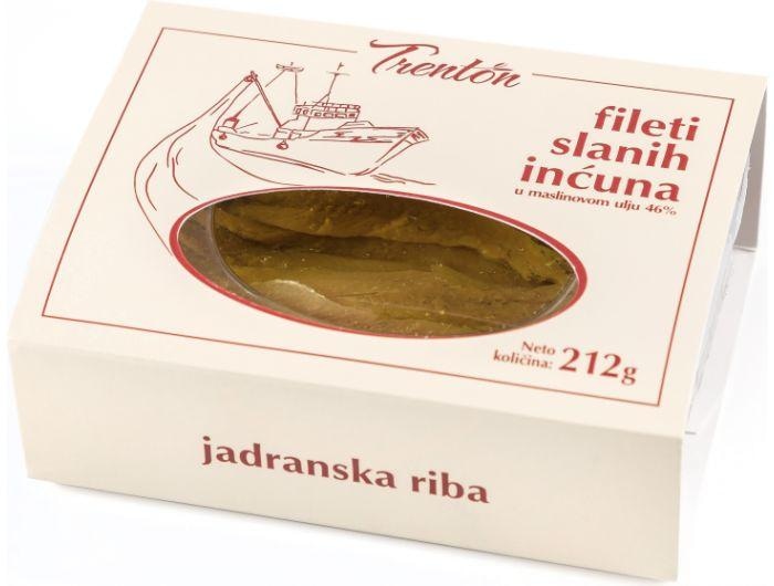 Trenton filet slanih inćuna 212 g Akcija u trgovini Stanić Diskont