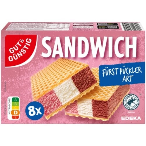 Classic Sandwich Fürst-Pückler-Art 8x90 ml - Akcija u trgovini Kaufland