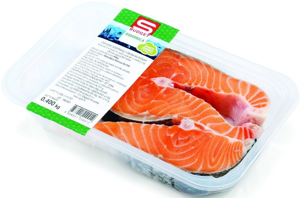 Svježi odrezak lososa 1 kg S Budget - Akcija u trgovini Spar