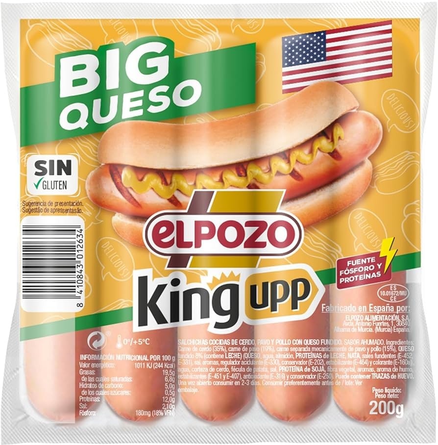 El Pozo King Upp Big Classic | Big Queso 200g - Akcija u trgovini Žabac