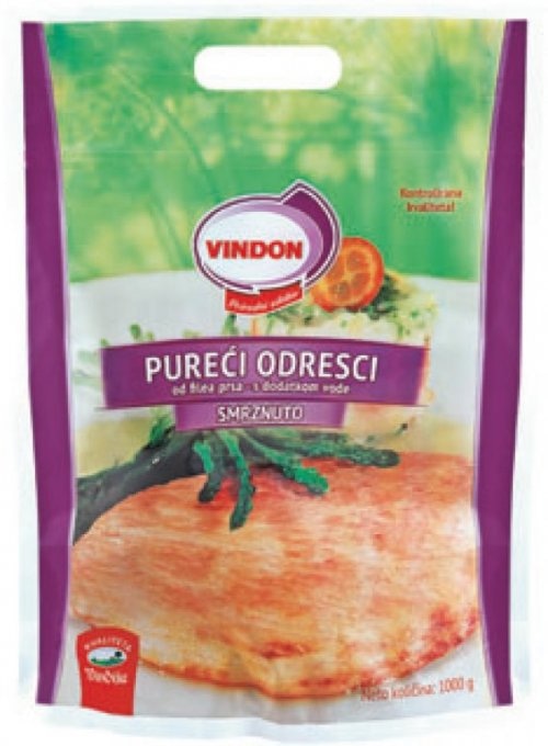 Panirani pureći odresci cca 1 kg Vindon - Akcija u trgovini KTC