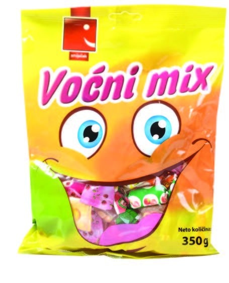 Bomboni Smiješak Voćne karamele 385 g - Akcija u trgovini Boso