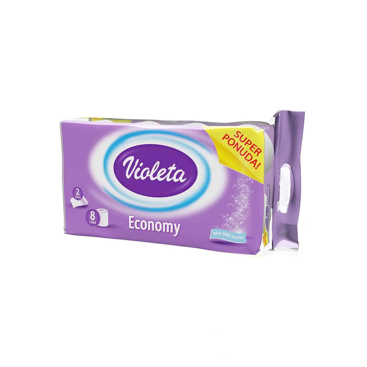 Violeta Toaletni papir Economy 2 - slojni, 8/1 - Akcija u trgovini Gavranović