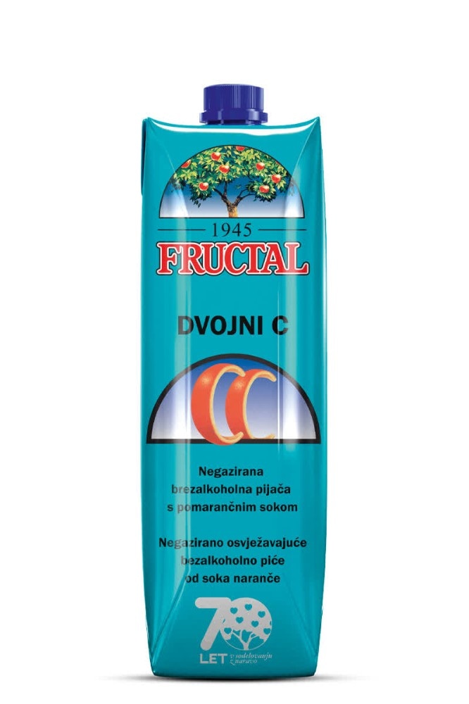 Fructal Dvojni C sok 6 x 0,2 L Akcija u trgovini Spar