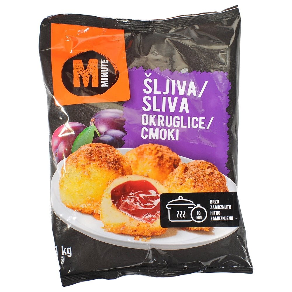 Minute knedle sa šljivama 1 kg Akcija u trgovini Konzum