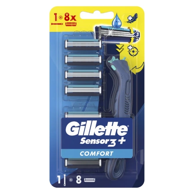 Gillette Sensor3 žileti 8 kom - Akcija u trgovini Lidl