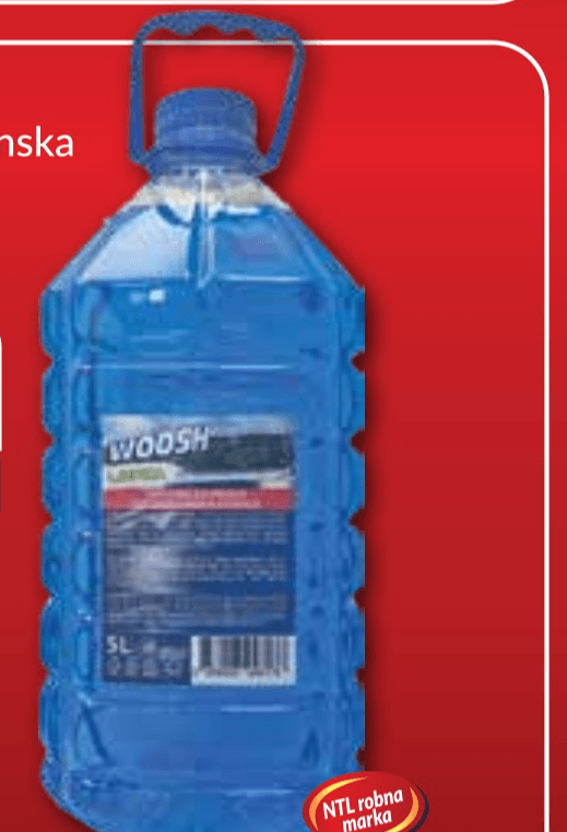 Tekućina za vjetrobranska stakla Woosh 5 l - Akcija u trgovini Bakmaz