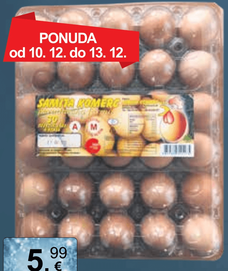 Jaja M Samita 30/1 - Akcija u trgovini KTC