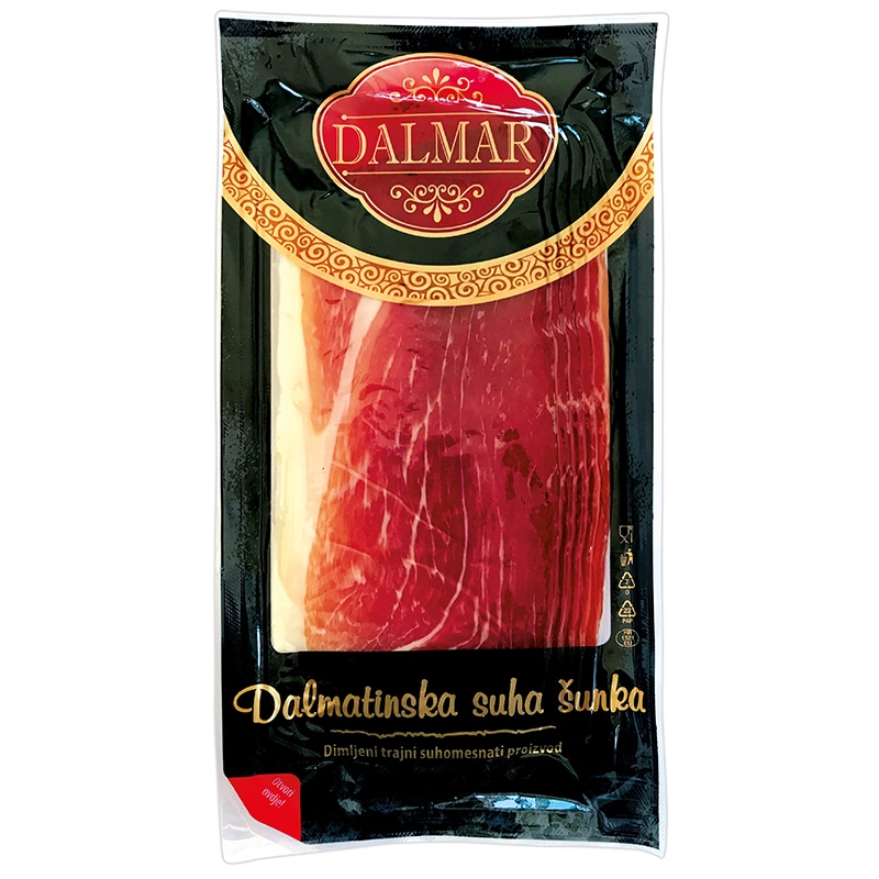 Domaća dimljena slanina 100 g DALMAR - Akcija u trgovini Bakmaz