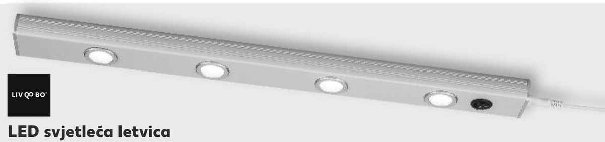 LIV QO BO LED svjetleća letvica - Akcija u trgovini Kaufland
