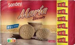 Sondey Maria keksi XXL 5 x 200 g - Akcija u trgovini Lidl