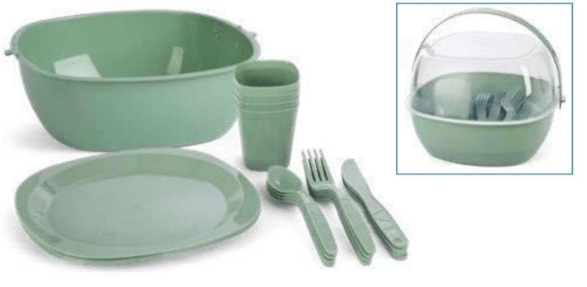 Piknik set 1 set (32-dijelni) - Akcija u trgovini Spar