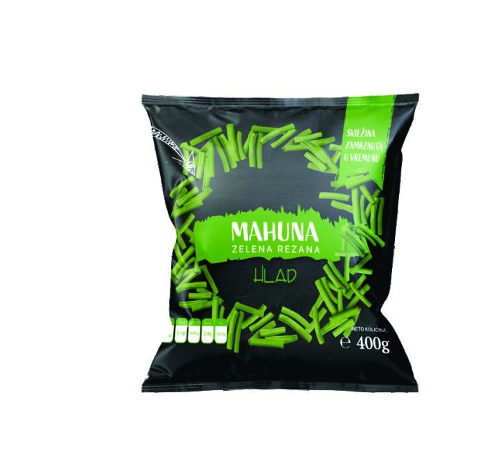 Zamrznuto povrće Hlad Grašak - Mrkva, Zelena mahuna, rezana 400 g - Akcija u trgovini Boso