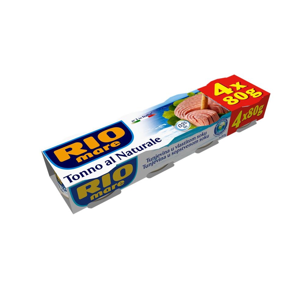 Rio Mare Tuna 4x 65 ili 4x 80 g - Akcija u trgovini Plodine