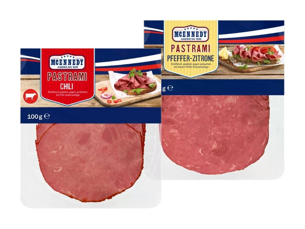 MCENNEDY Pastrami 100 g - Akcija u trgovini Lidl