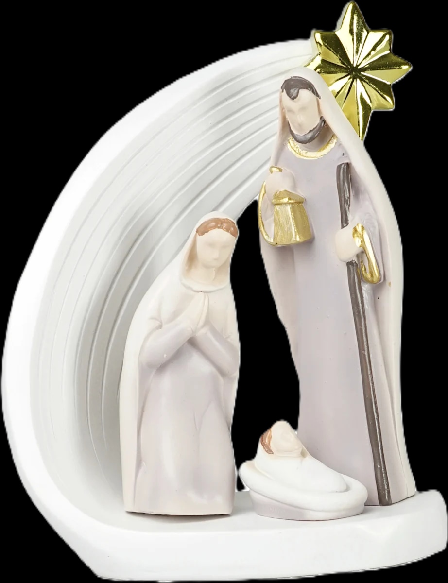 Božićna dekoracija keramičke jaslice 1 kom. - Akcija u trgovini Dm