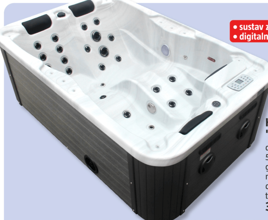 Hidromasažni bazen 'Modena' - Akcija u trgovini Bauhaus
