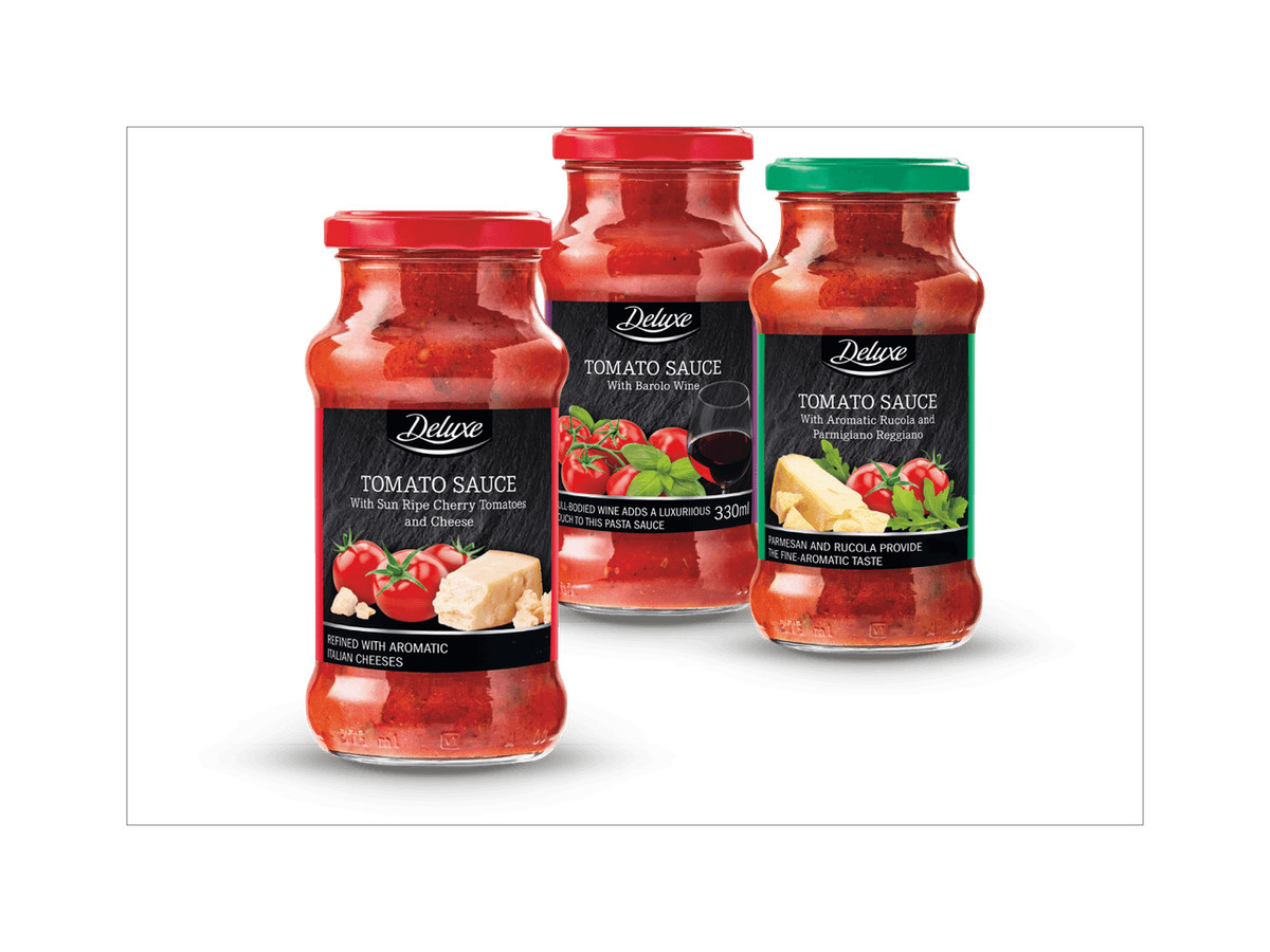 Premium umak od rajčice Deluxe 350 g - Akcija u trgovini Lidl