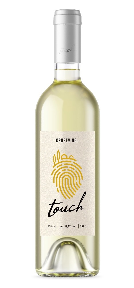 Graševina ili Merlot, Touch Vino bijelo ili crno 1 L - Akcija u trgovini Tommy