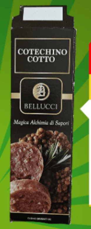 Bellucci Cotechino Cotto 250g - Akcija u trgovini Žabac
