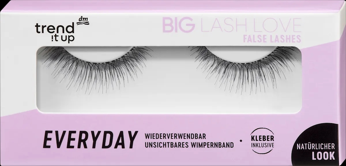 trend it up Big Lash Love umjetne trepavice Everyday 1 kom. Akcija u trgovini Dm