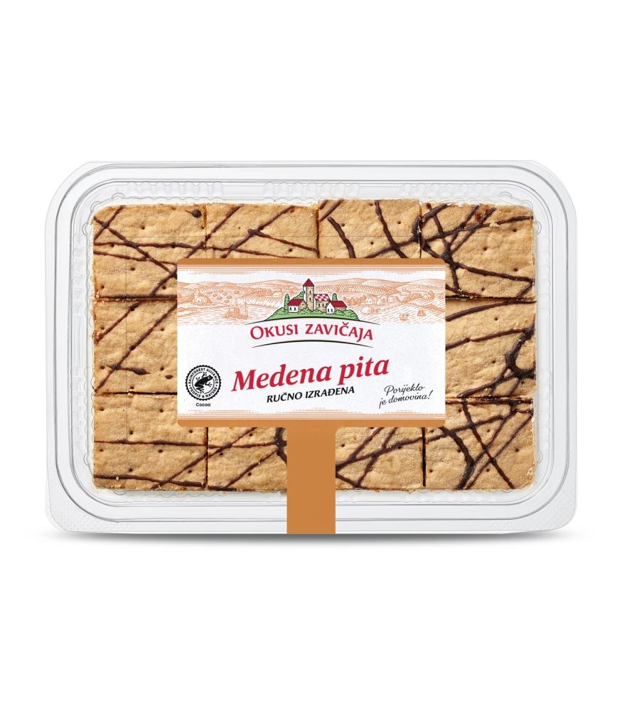 Okusi zavičaja Svježa medena pita 300 g - Akcija u trgovini Lidl