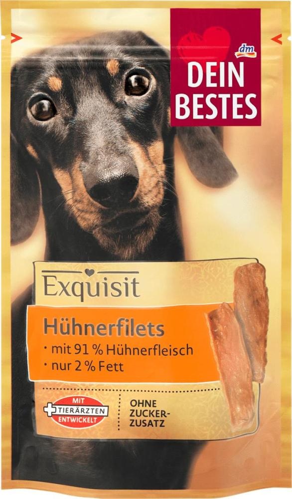 Dein Bestes hrana za pse pileći filei 80 g - Akcija u trgovini Dm