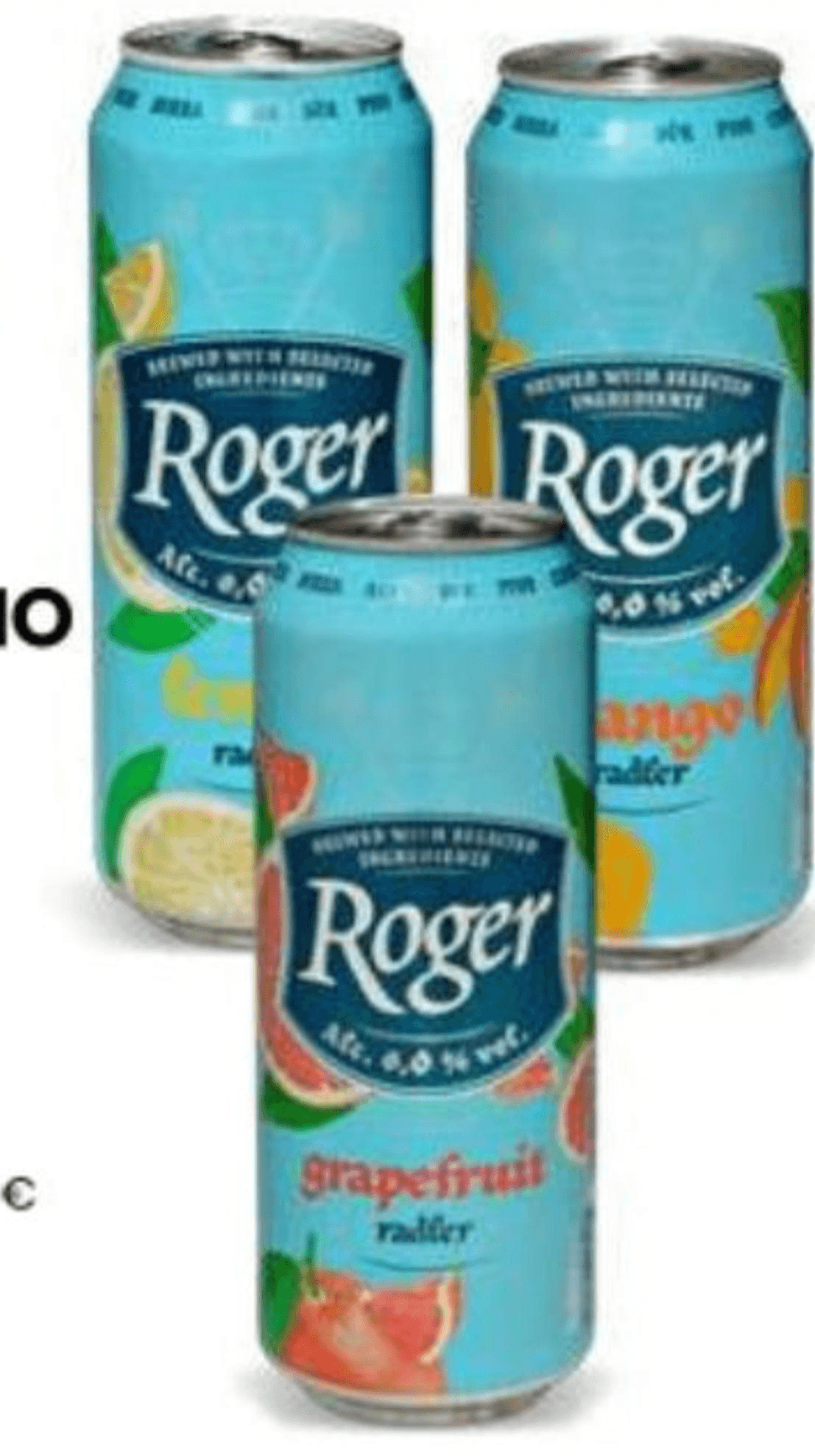 Radler bezalkoholno pivo Roger 500 ml - Akcija u trgovini Eurospin