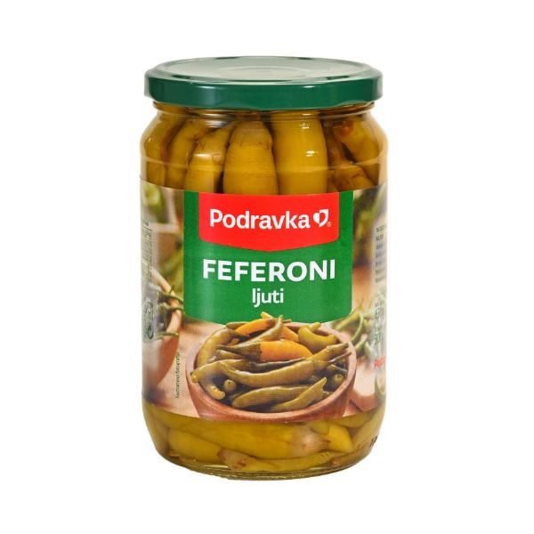 Podravka Feferoni Ljuti 310 g - Akcija u trgovini Trgovina Krk