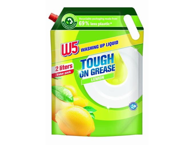 W5 Deterdžent za posuđe 2 L - Akcija u trgovini Lidl