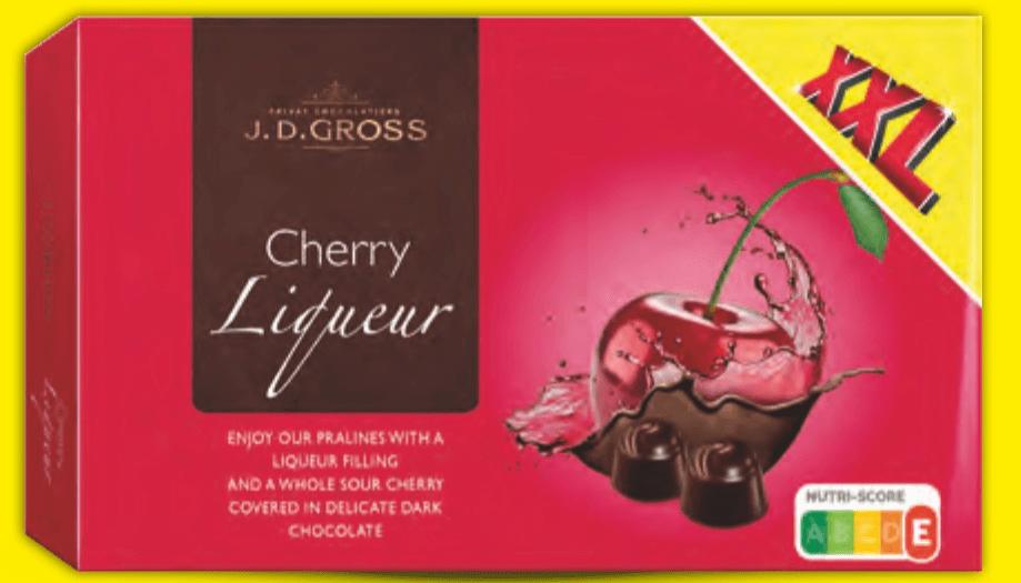 J.D.Gross Praline s višnjom XXL 300 g Akcija u trgovini Lidl