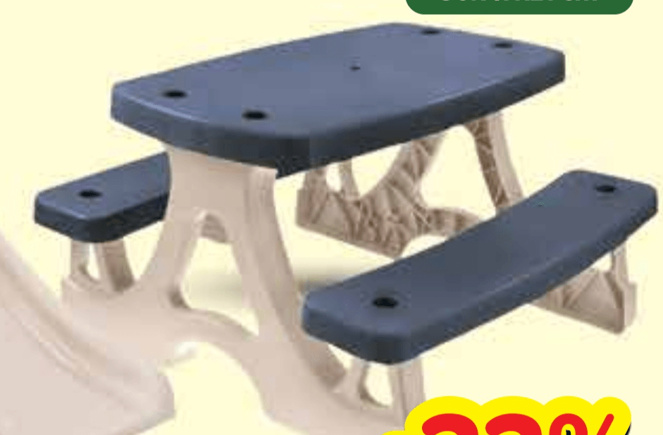 Vrtni picnic set - Akcija u trgovini Plodine